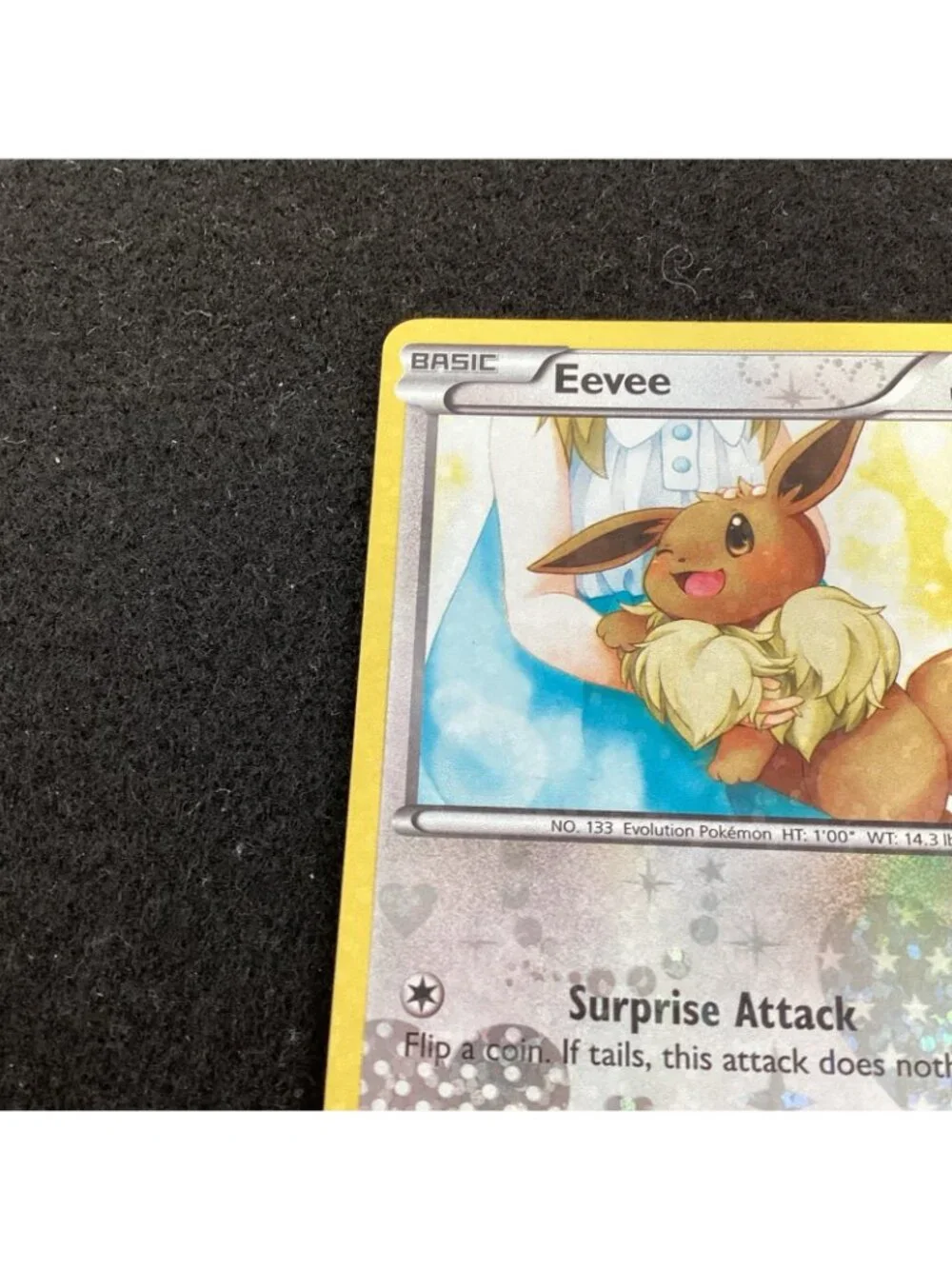 Eevee RC14/RC25 Legendary Treasures: Radiant Collection Pokemon TCG Holo NM Cond